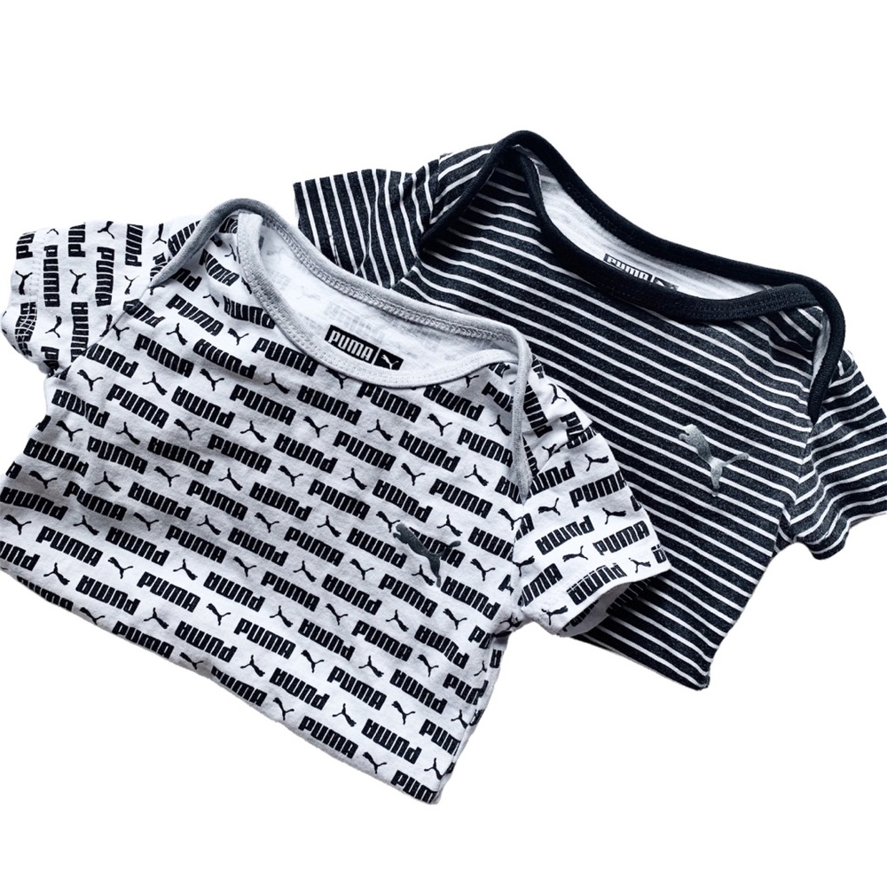 PUMA Baby Bodysuit Onesie Pack Size 3-6 Months